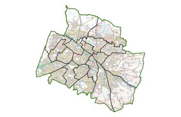 A map of draft proposals for new electoral arrangements in Cheltenham