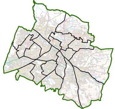 A map of final proposals for Cheltenham