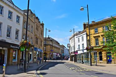 Yeovil Street in Yeovil