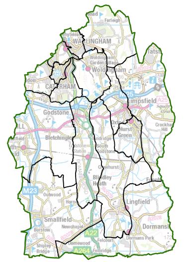 LGBCE Tandridge electoral review