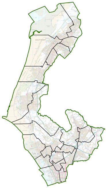 Sefton - IC - Unlabelled map Sefton - IC - Unlabelled map