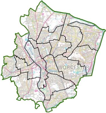 Worcester - FR - Map Worcester - FR - Map
