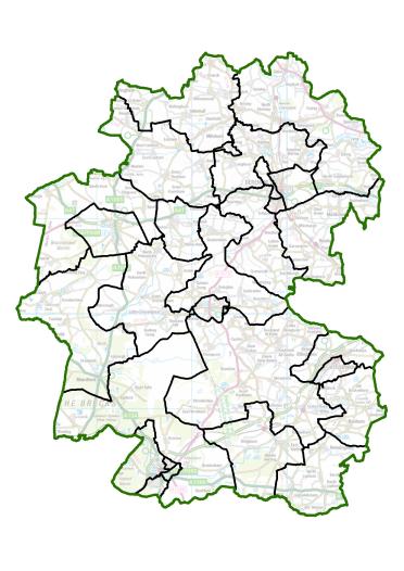 Current wards in Breckland Current wards in Breckland