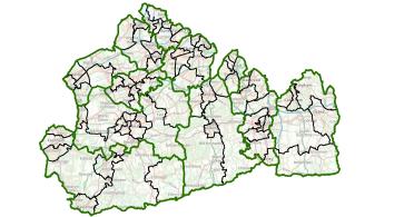 Final recommendations map for Surrey