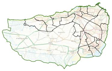 Thanet proposed wards Thanet proposed wards