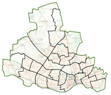Newcastle upon Tyne final recommendation wards