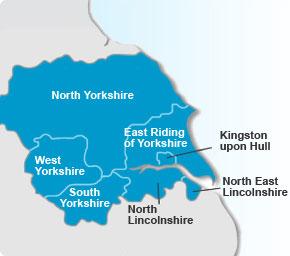 Yorkshire and the Humber