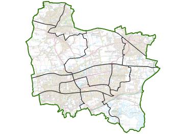A map of final proposals for Basildon